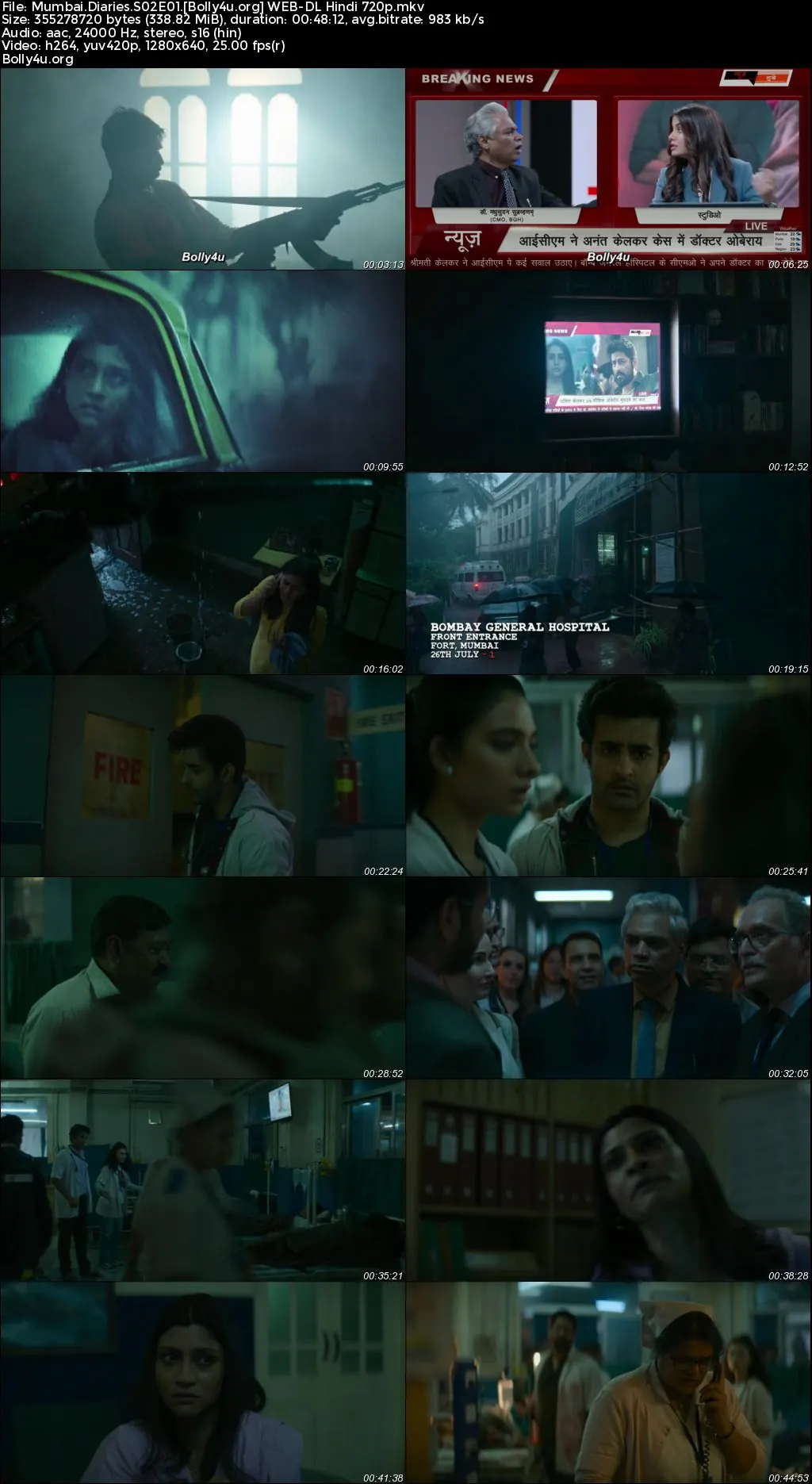 Mumbai Diaries 2023 WEB-DL Hindi S02 Complete Download 720p  480p