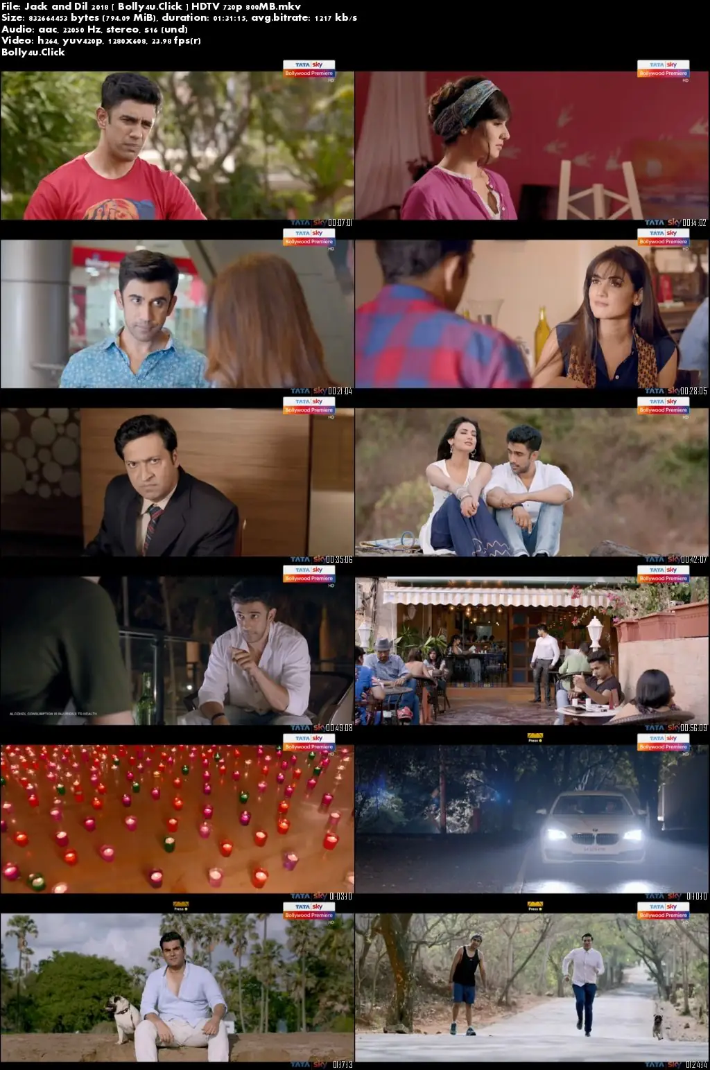 Jack and Dil 2018 HDTV 800MB Hindi 720p Download