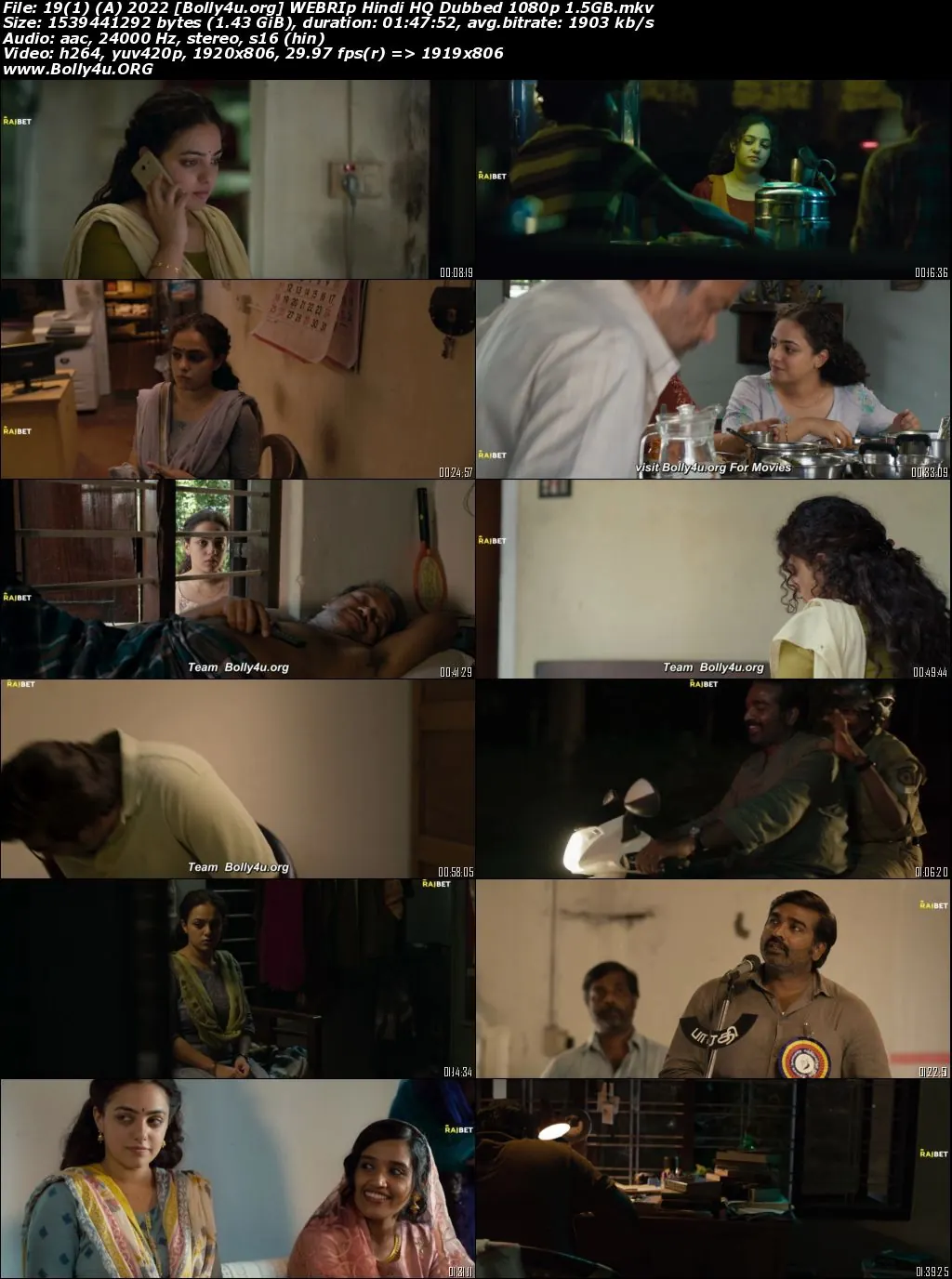 19 1 A 2022 WEB-DL Hindi HQ Dubbed Full Movie Download 1080p  720p  480p