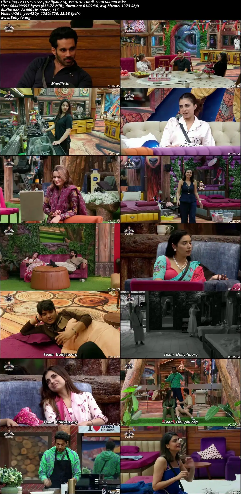 Bigg Boss 2025 WEB-DL Hindi S19EP72 Download 720p  480p