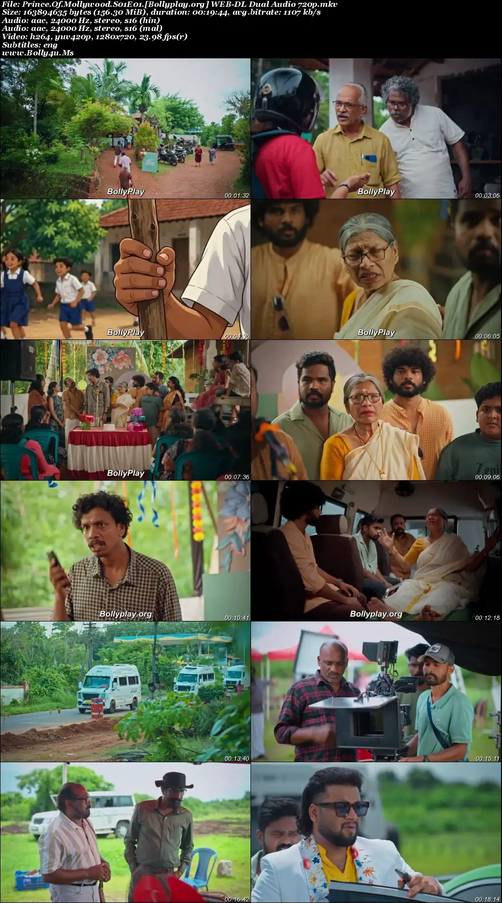 Prince Of Mollywood 2026 WEB-DL Hindi Dual Audio ORG S01 Complete Download 720p