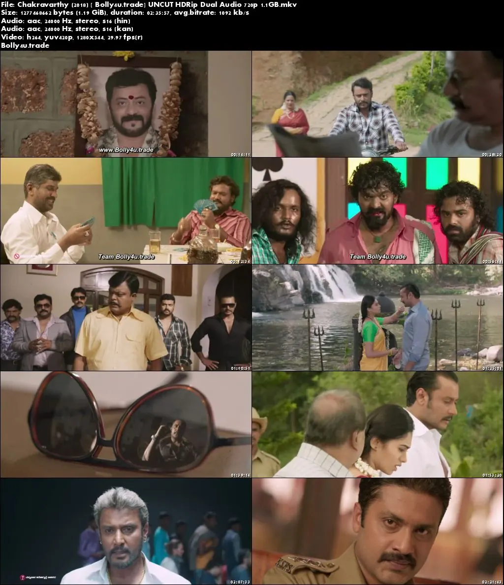 Chakravarthy 2018 HDRip UNCUT Hindi Dubbed Dual Audio 720p Download