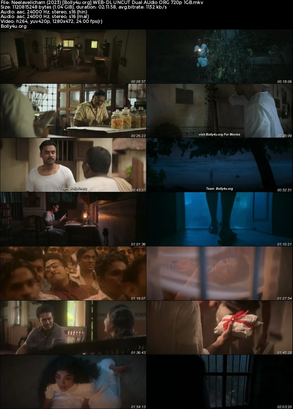 Neelavelicham 2023 WEB-DL UNCUT Hindi Dual Audio ORG Full Movie Download 1080p  720p  480p