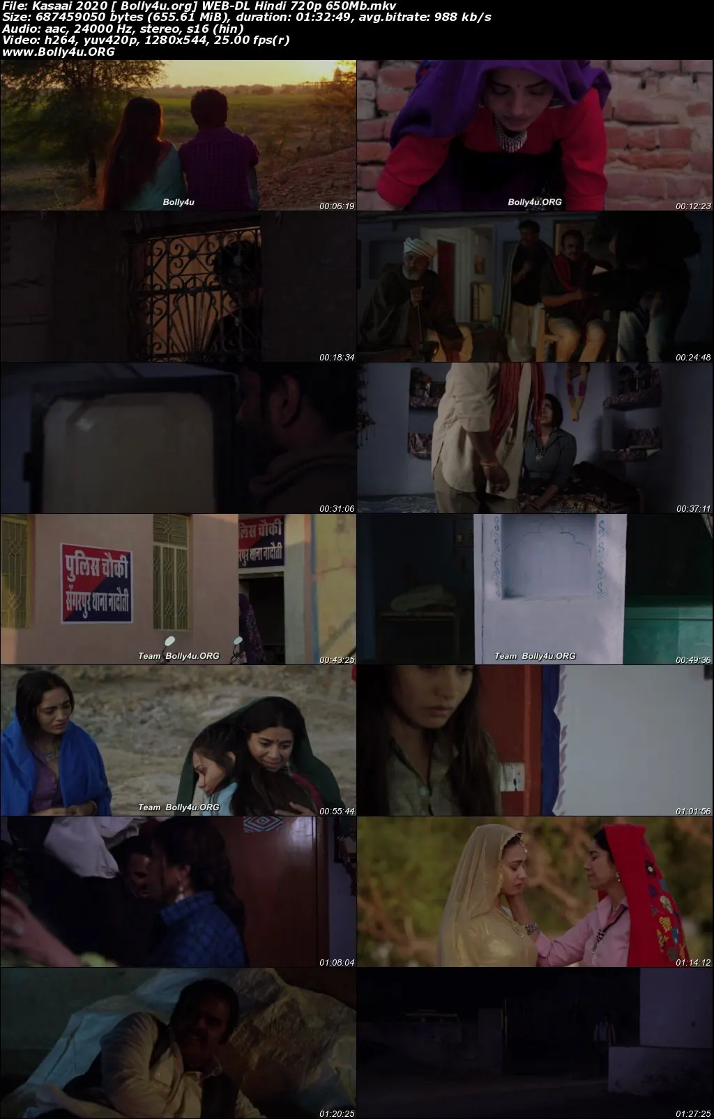 Kasaai 2020 WEB-DL 650MB Hindi Movie Download 720p