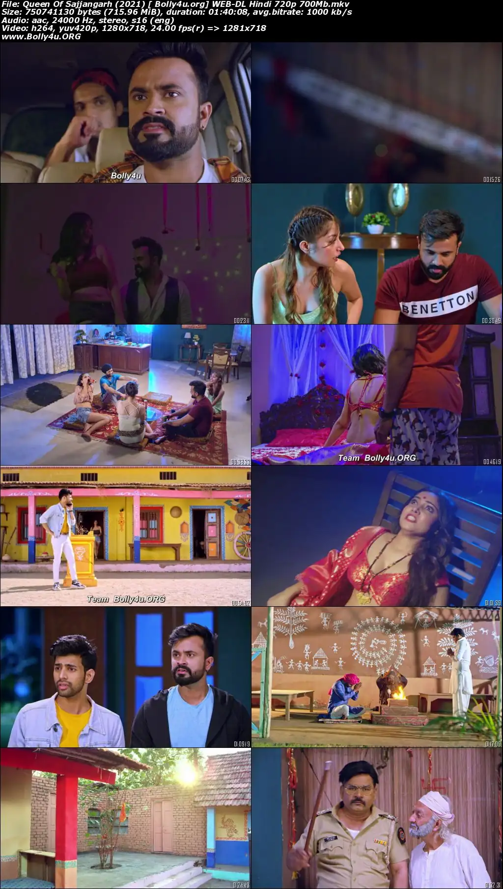 Queen Of Sajjangarh 2021 WEB-DL 300Mb Hindi Movie Download 480p