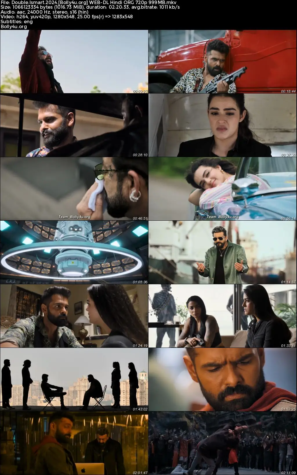 Double Ismart 2024 WEB-DL Hindi ORG Full Movie Download 1080p  720p  480p