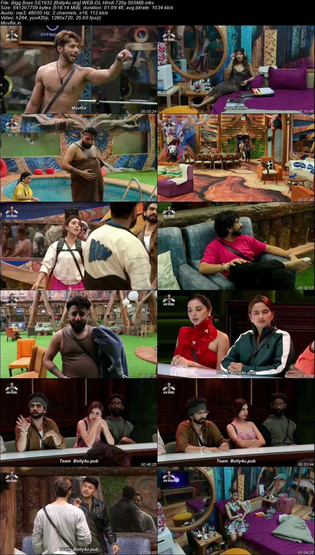 Bigg Boss 2025 WEB-DL Hindi S19EP32 Download 720p  480p