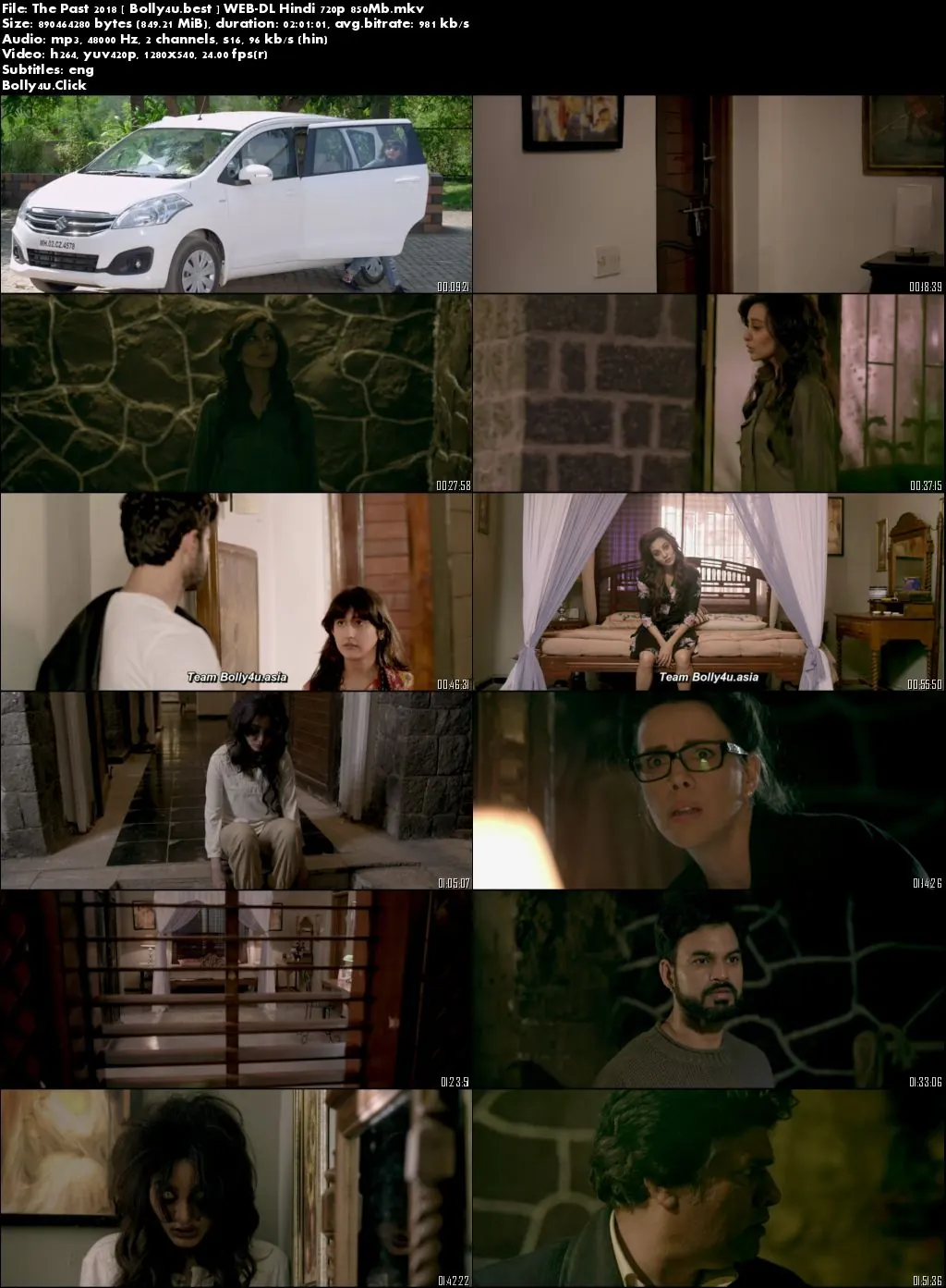 The Past 2018 WEB-DL 300MB Hindi 480p Download