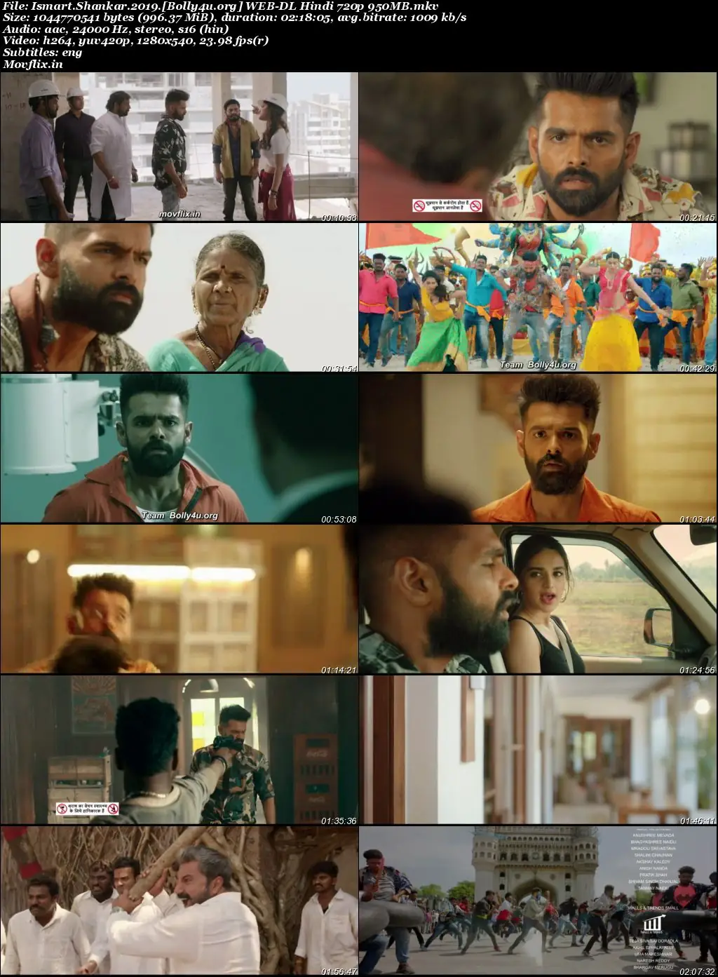 iSmart Shankar 2019 WEB-DL Hindi Dubbed ORG Full Movie Download 1080p  720p  480p