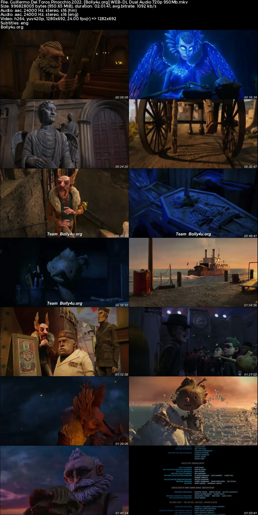 Guillermo Del Toros Pinocchio 2022 WEB-DL Hindi Dual Audio ORG Full Movie Download 1080p  720p  480p