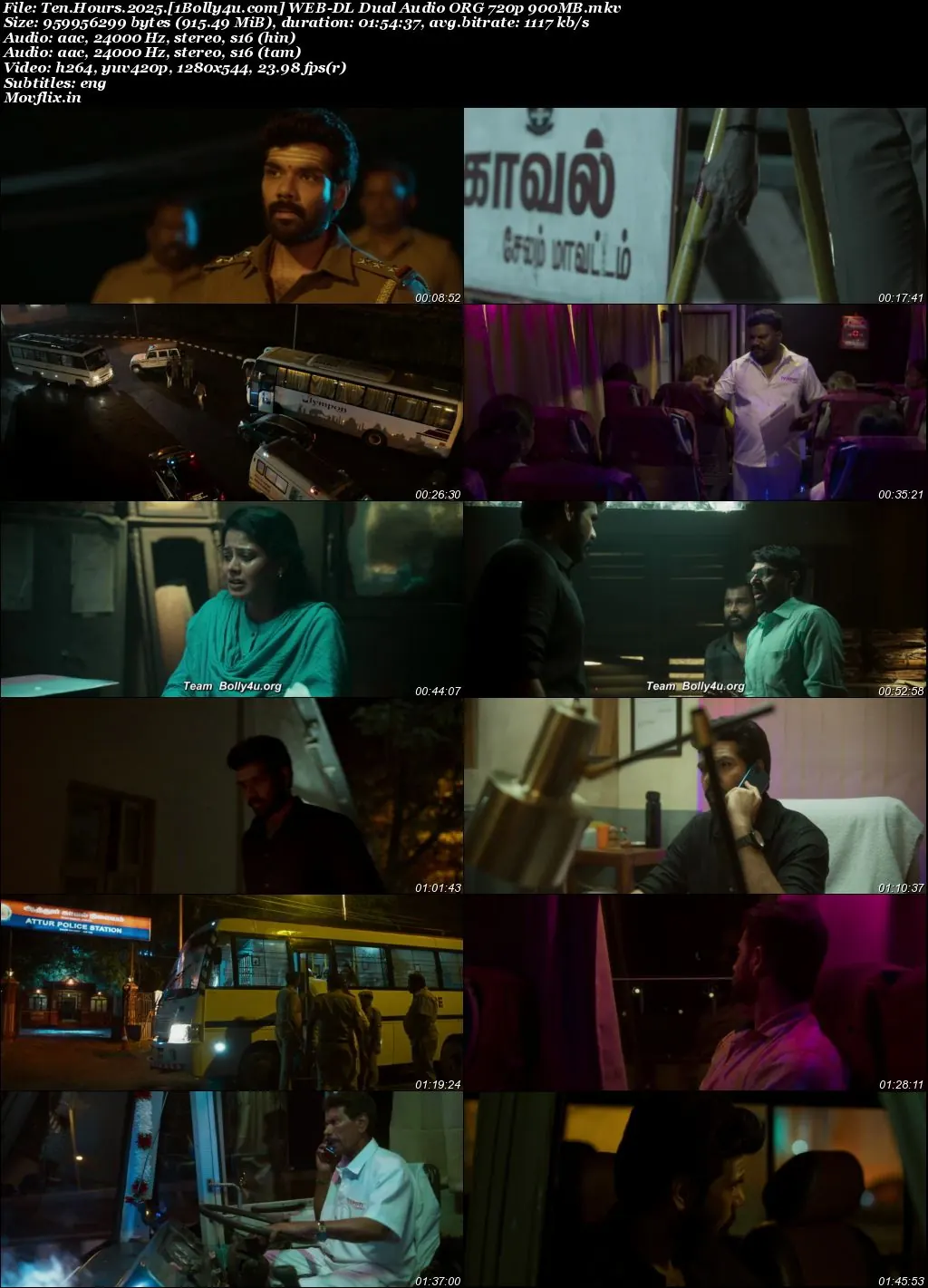 Ten Hours 2025 WEB-DL UNCUT Hindi Dual Audio ORG Full Movie Download 1080p  720p  480p