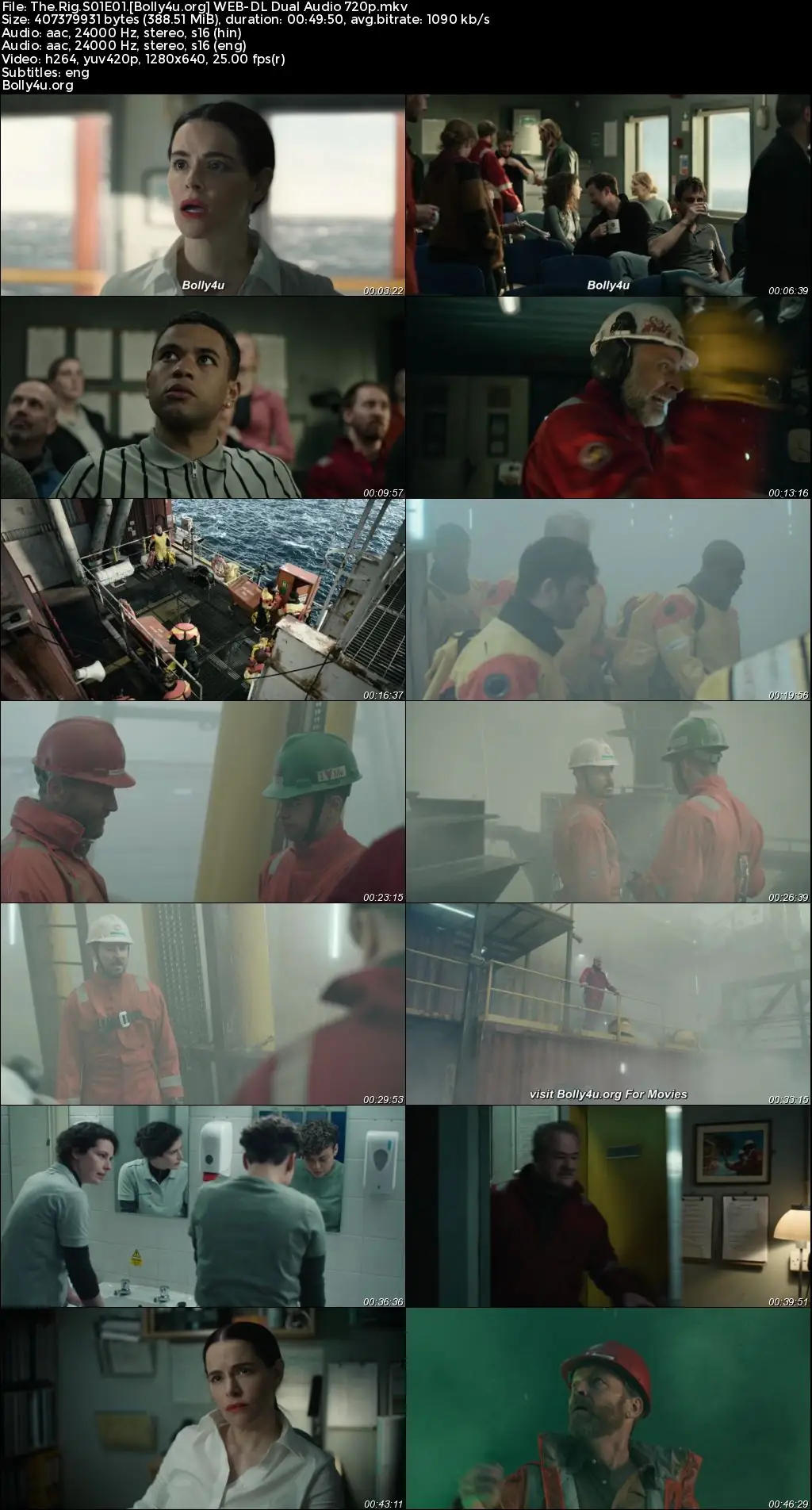 The Rig 2023 WEB-DL Hindi Dual Audio ORG S01 Complete Download 720p  480p
