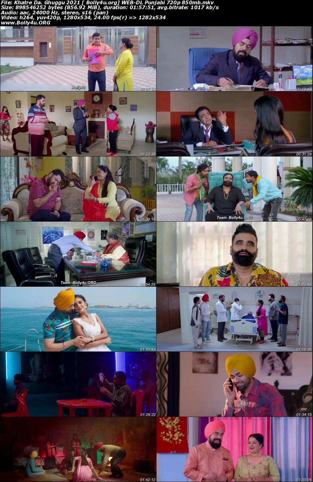Khatre Da Ghuggu 2021 WEB-DL 400MB Punjabi 480p Download