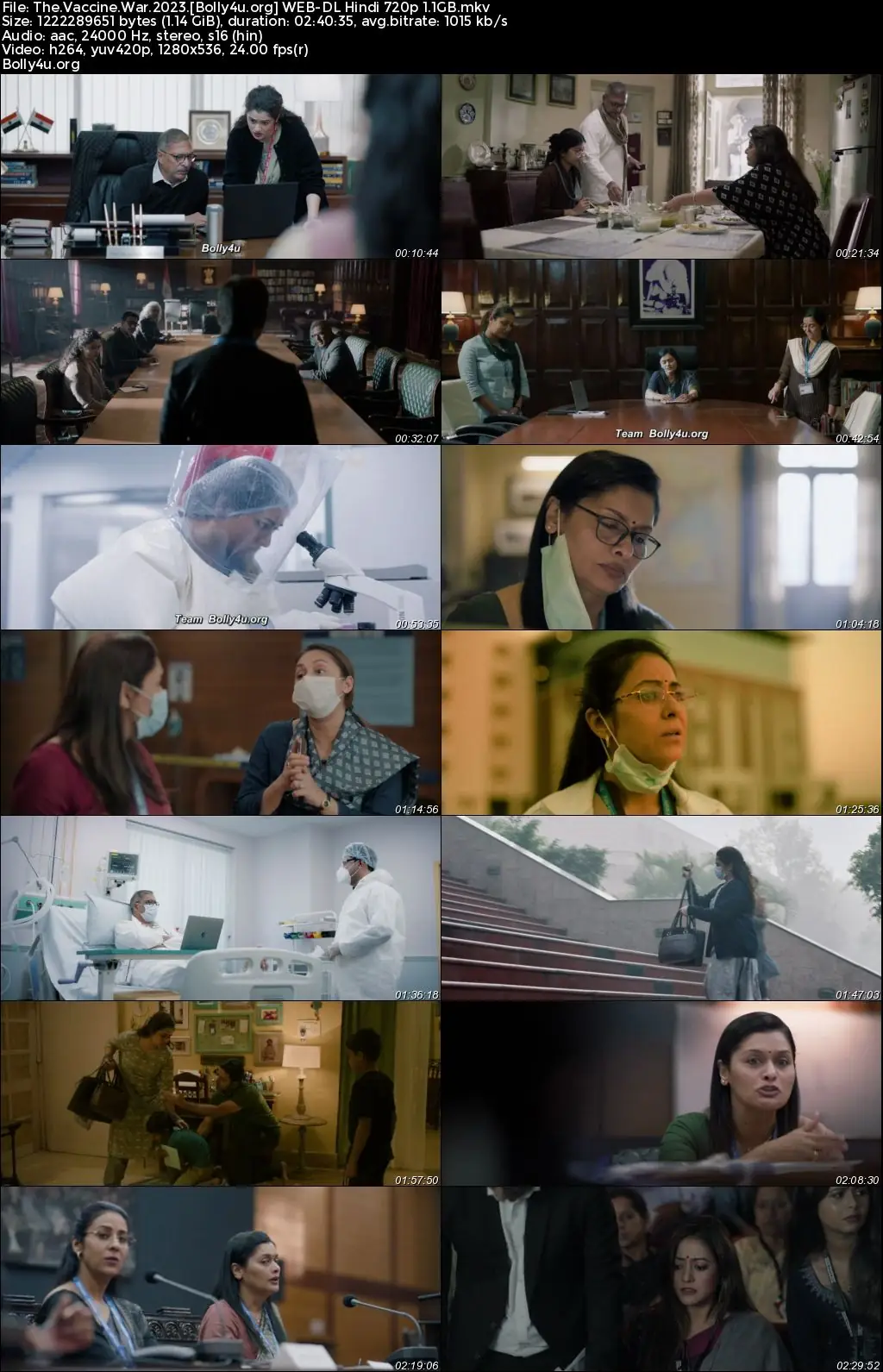 The Vaccine War 2023 WEB-DL Hindi Full Movie Download 1080p  720p  480p