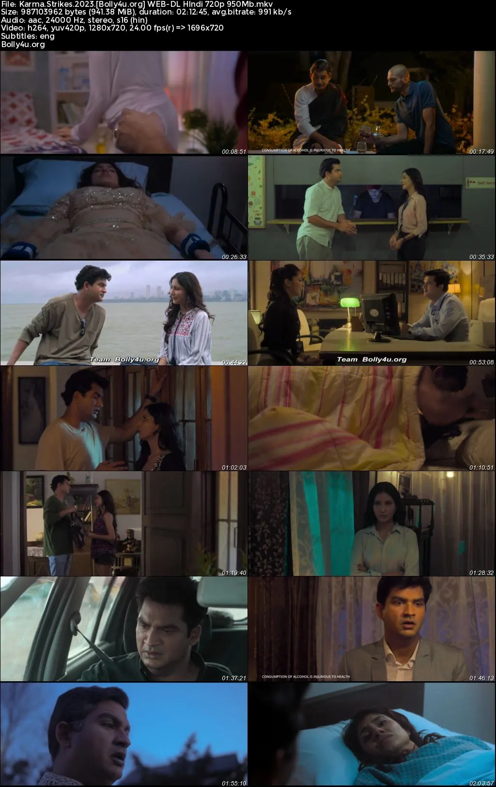 Karma Strikes 2023 WEB-DL Hindi Full Movie Download 1080p  720p  480p