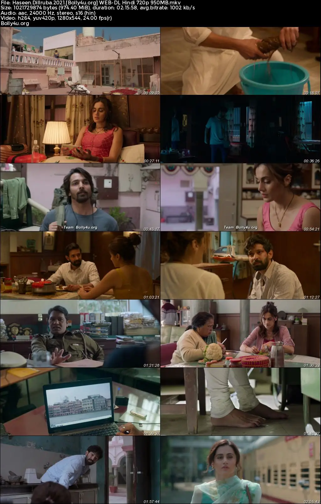 Haseen Dillruba 2021 WEB-DL Hindi Full Movie Download 1080p  720p  480p