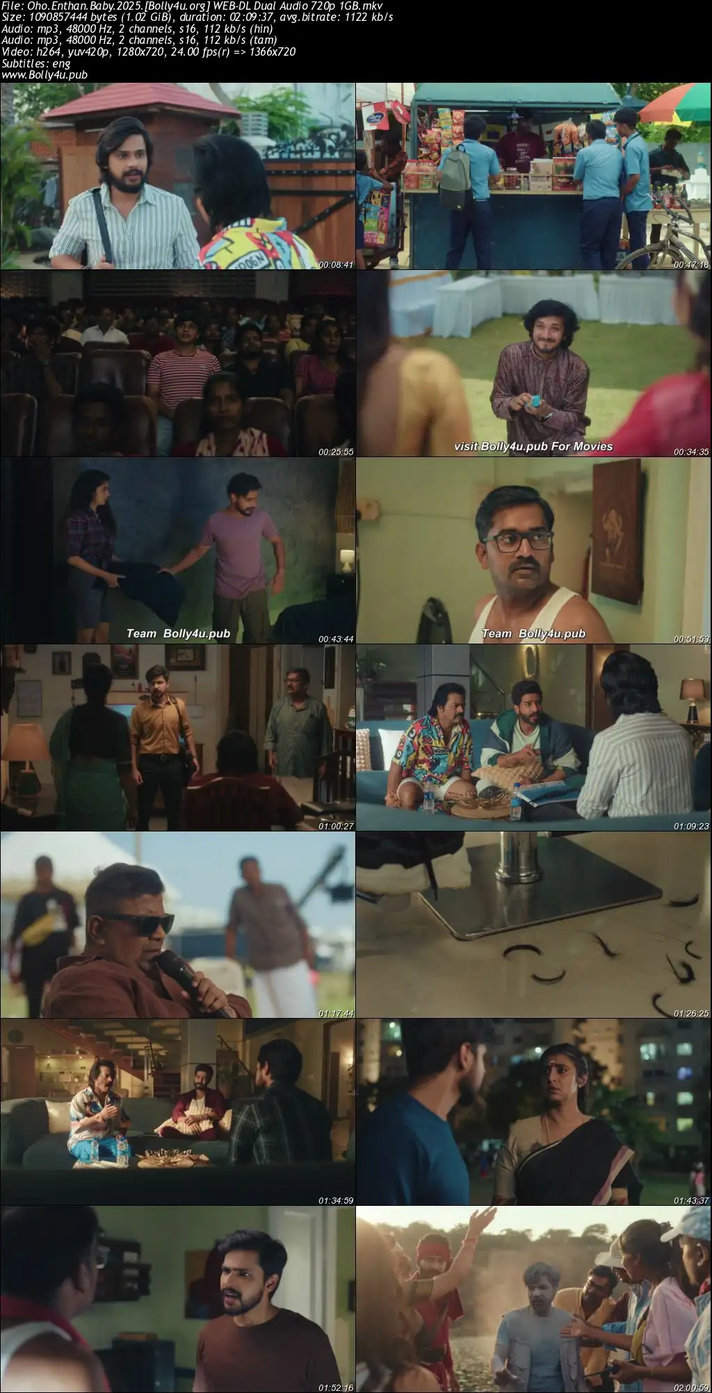 Oho Enthan Baby 2025 WEB-DL UNCUT Hindi Dual Audio ORG Full Movie Download 1080p  720p  480p