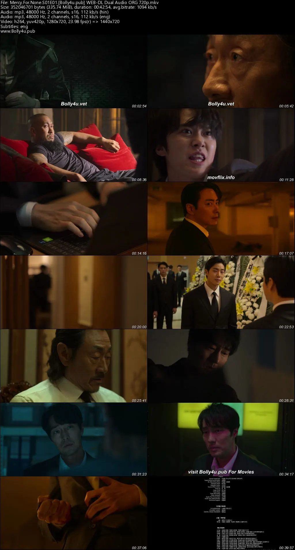 Mercy For None 2025 WEB-DL Hindi Dual Audio ORG S01 Complete Download 720p  480p