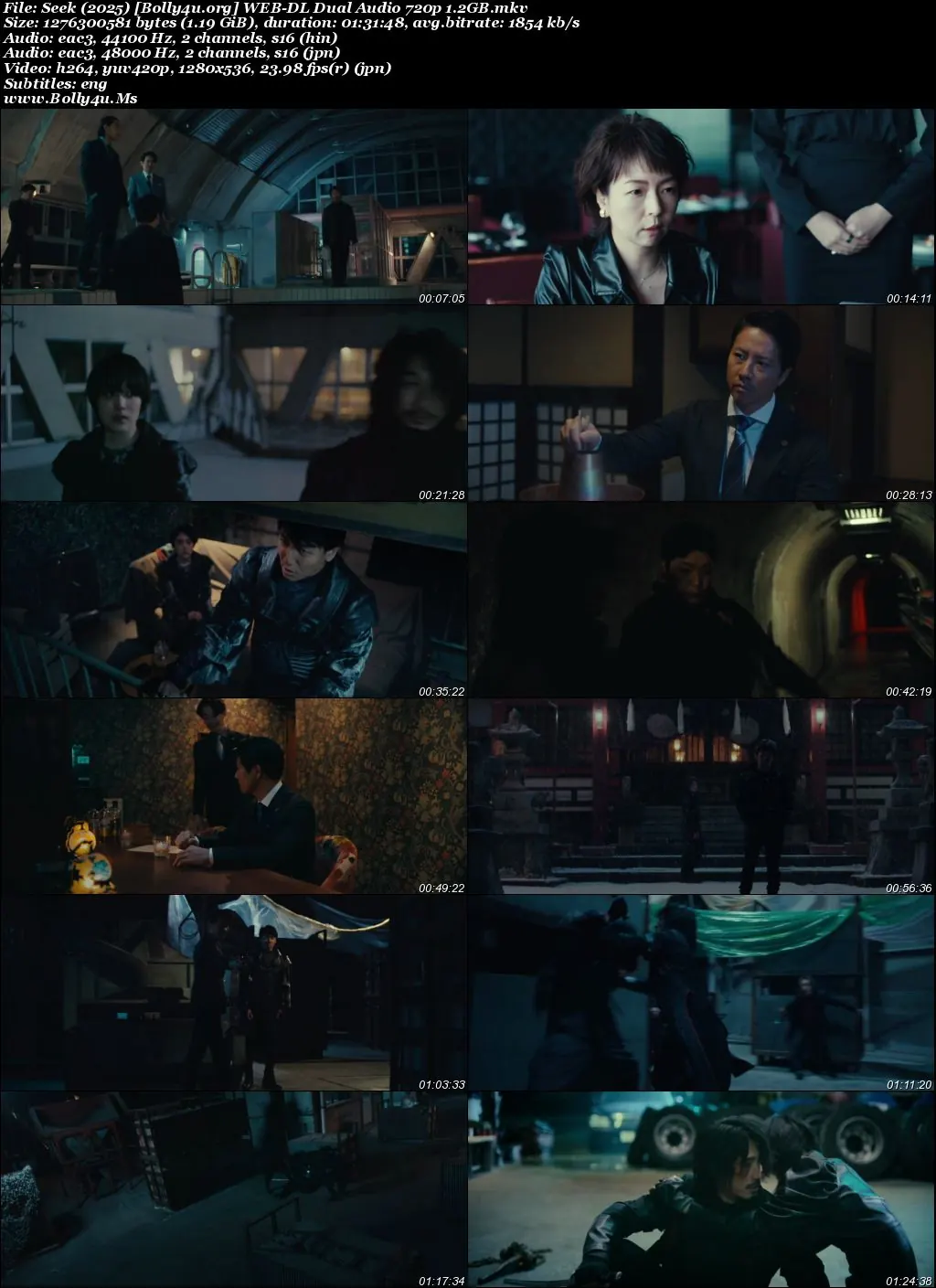 Seek 2025 WEB-DL Hindi Dual Audio Full Movie Download 720p  480p