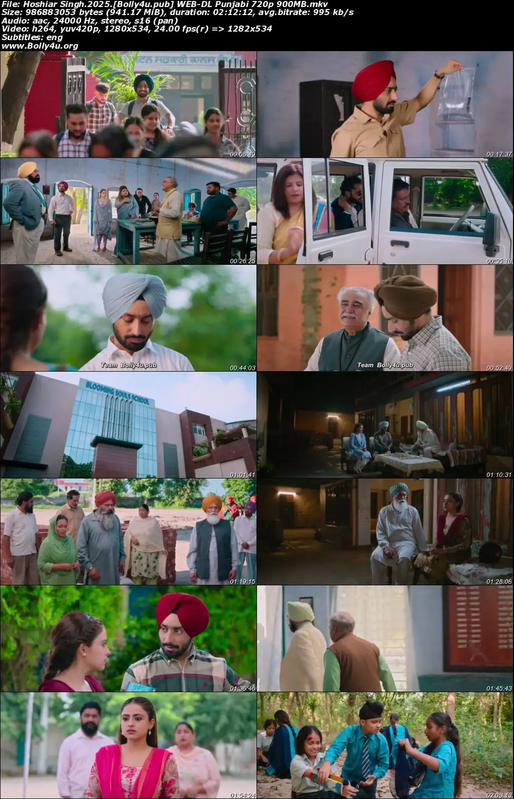 Hoshiar Singh 2025 WEB-DL Punjabi Full Movie Download 1080p  720p  480p