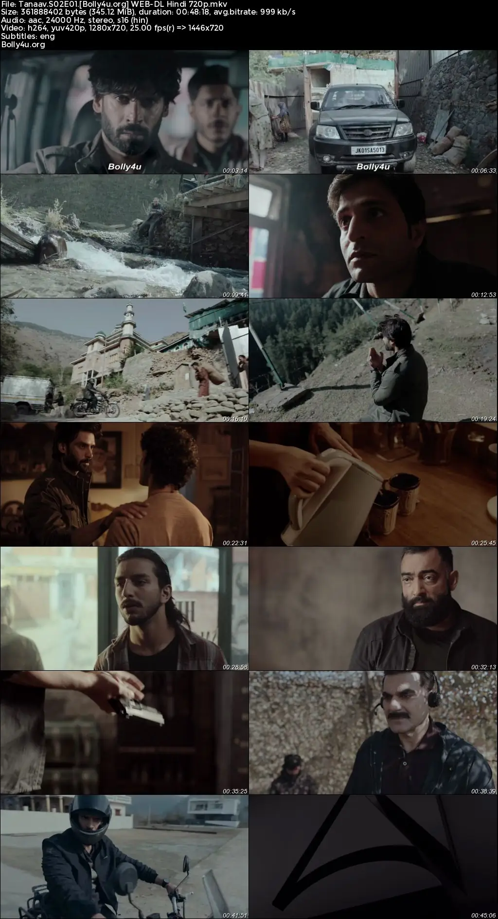 Tanaav 2024 WEB-DL Hindi S02 Complete Download 720p  480p