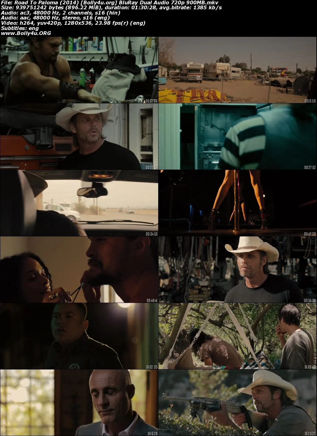 Road To Paloma 2014 BluRay Hindi Dual Audio Full Movie Download 720p  480p