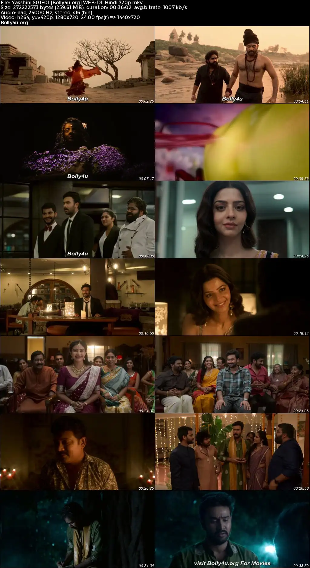 Yakshini 2024 WEB-DL Hindi S01 Complete Download 720p  480p
