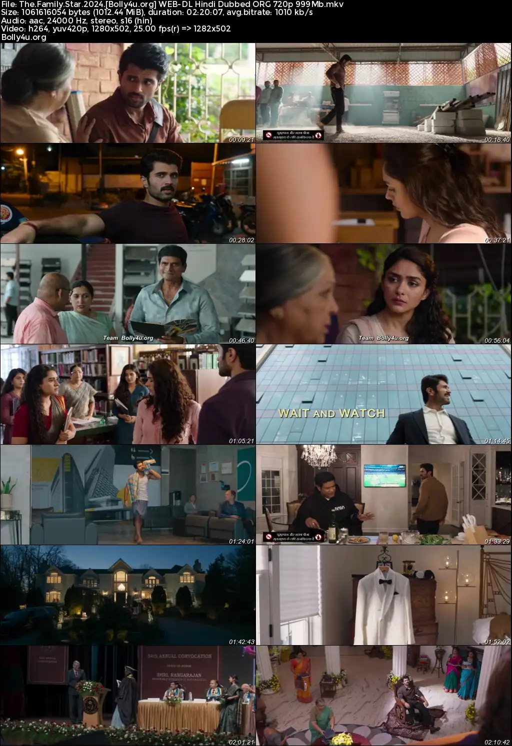 The Family Star 2024 WEB-DL Hindi Dubbed ORG Full Movie Download 1080p  720p  480p