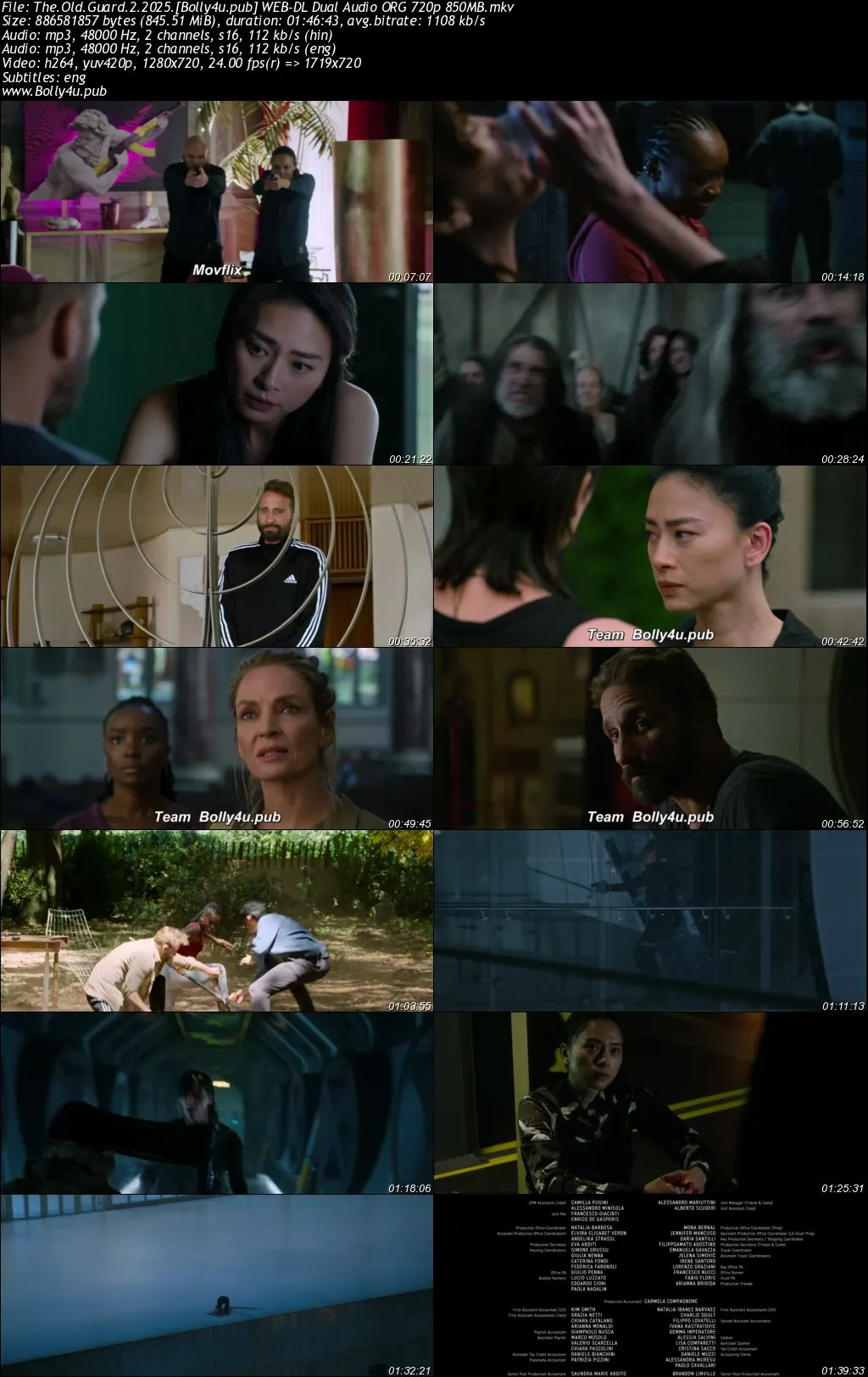 The Old Guard 2 2025 WEB-DL Hindi Dual Audio ORG Full Movie Download 1080p  720p  480p