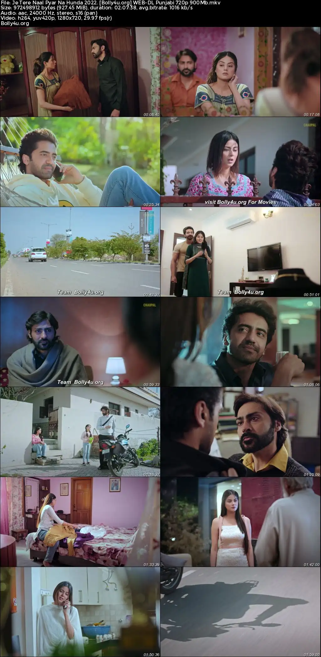 Je Tere Naal Pyar Na Hunda 2022 WEB-DL Punjabi Full Movie Download 1080p  720p  480p