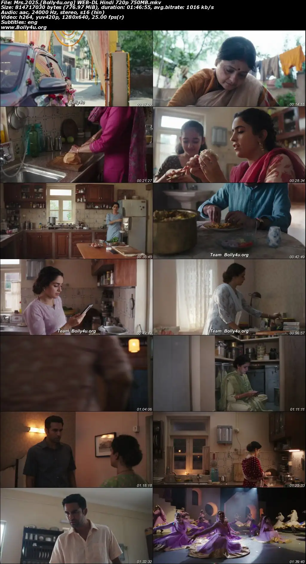 Mrs 2025 WEB-DL Hindi Full Movie Download 1080p  720p  480p