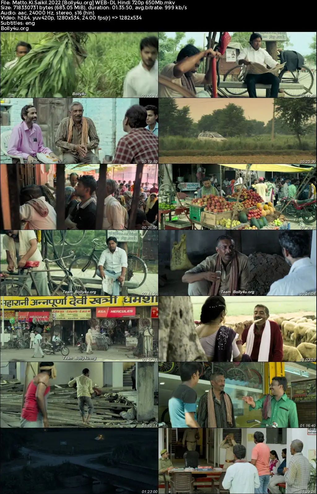 Matto Ki Saikil 2022 WEB-DL Hindi Full Movie Download 1080p  720p  480p