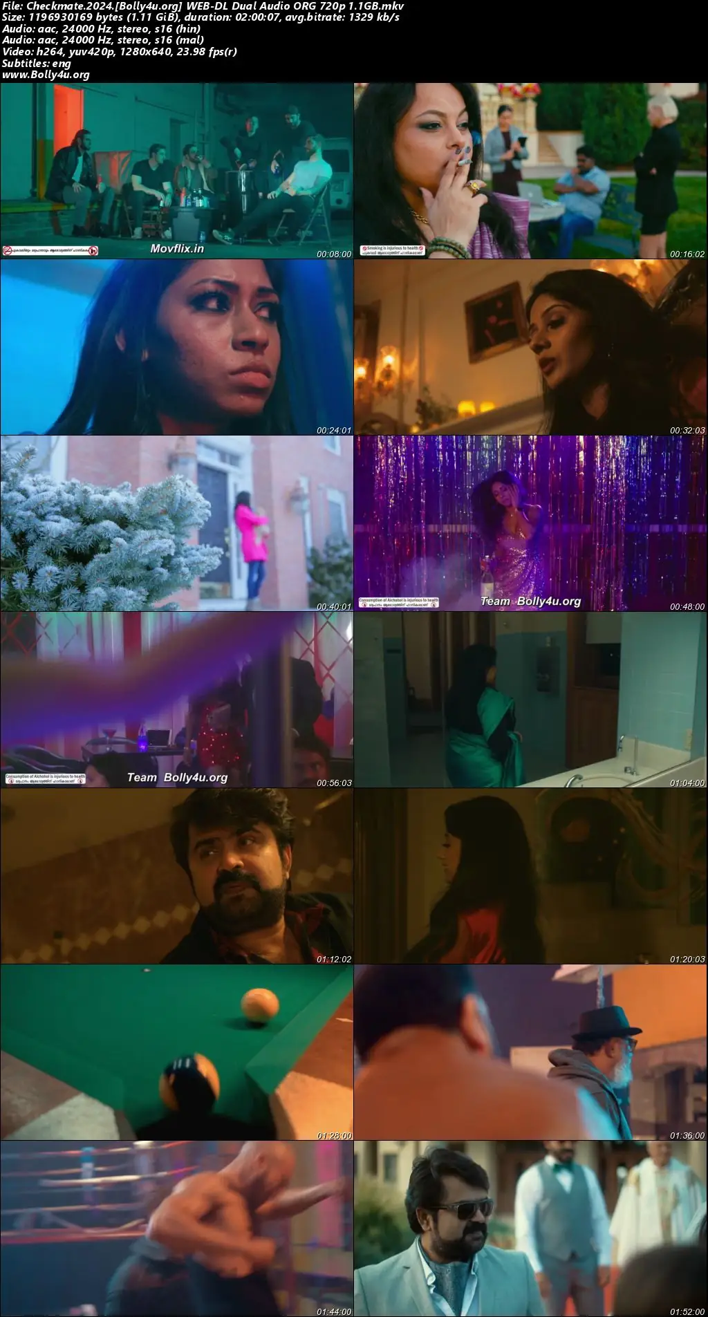 Checkmate 2024 WEB-DL UNCUT Hindi Dual Audio ORG Full Movie Download 1080p  720p  480p