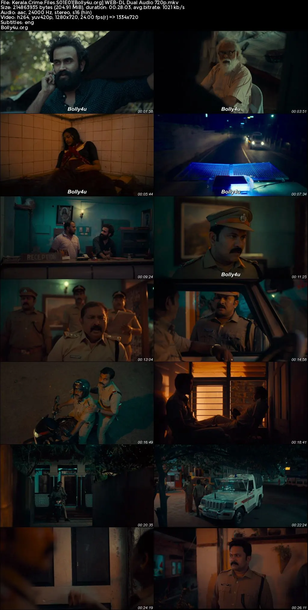 Kerala Crime Files 2023 WEB-DL Hindi S01 Complete Download 720p  480p