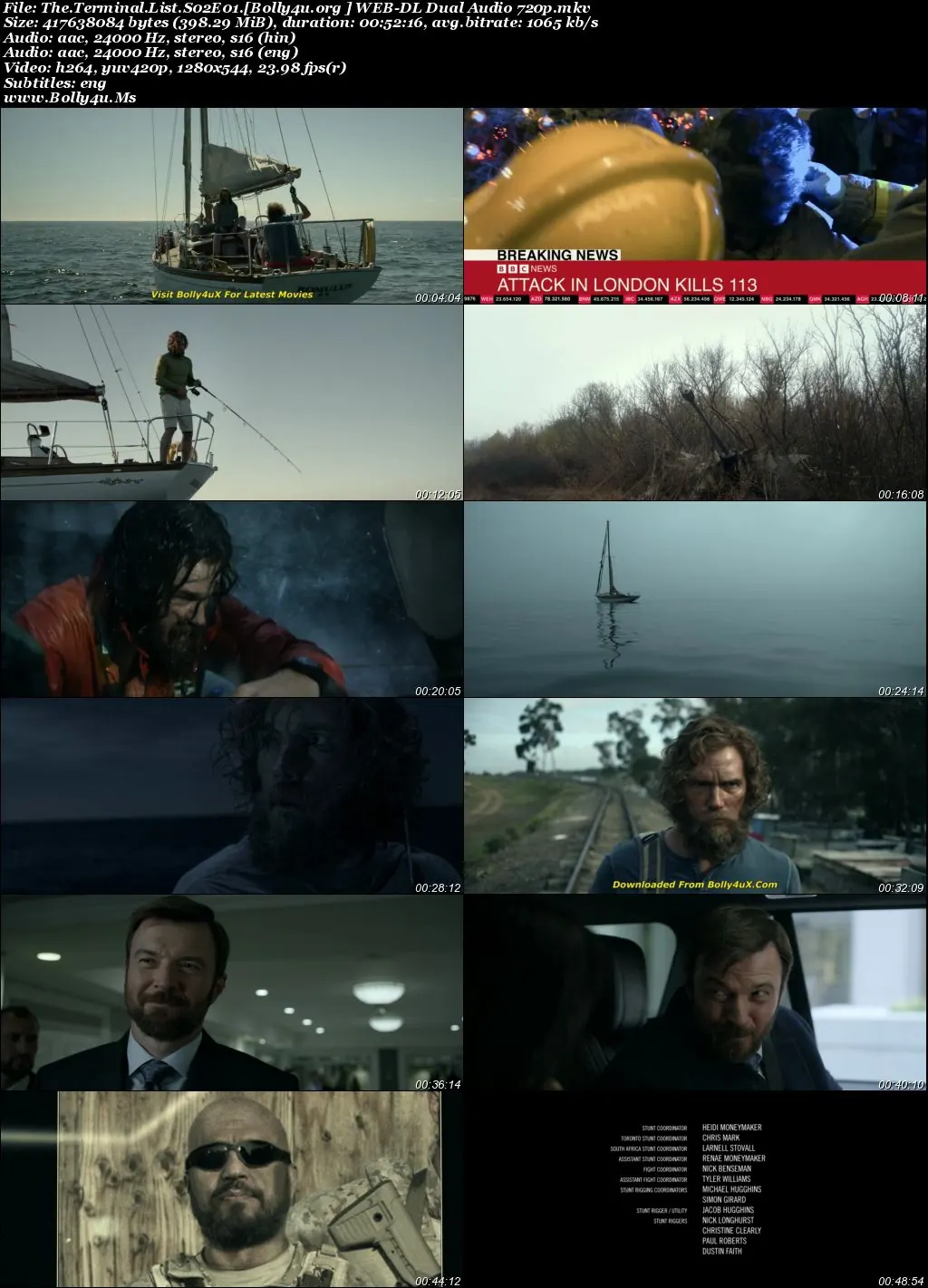 The Terminal List 2026 WEB-DL Hindi Dual Audio ORG S02 Complete Download 720p  480p