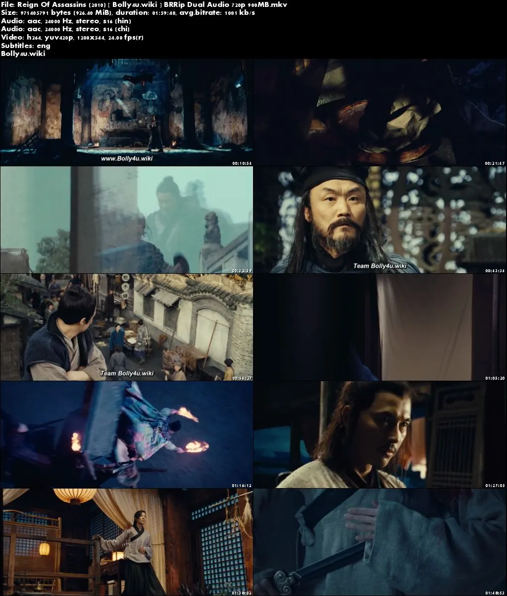 Reign Of Assassins 2010 BRRip 900Mb Hindi Dual Audio 720p Download Reign Of Assassins 2010 BRRip 900Mb Hindi Dual Audio 720p Download
