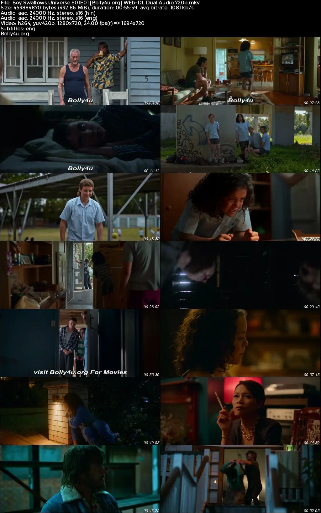 Boy Swallows Universe 2024 WEB-DL Hindi Dual Audio ORG S01 Complete Download 720p  480p