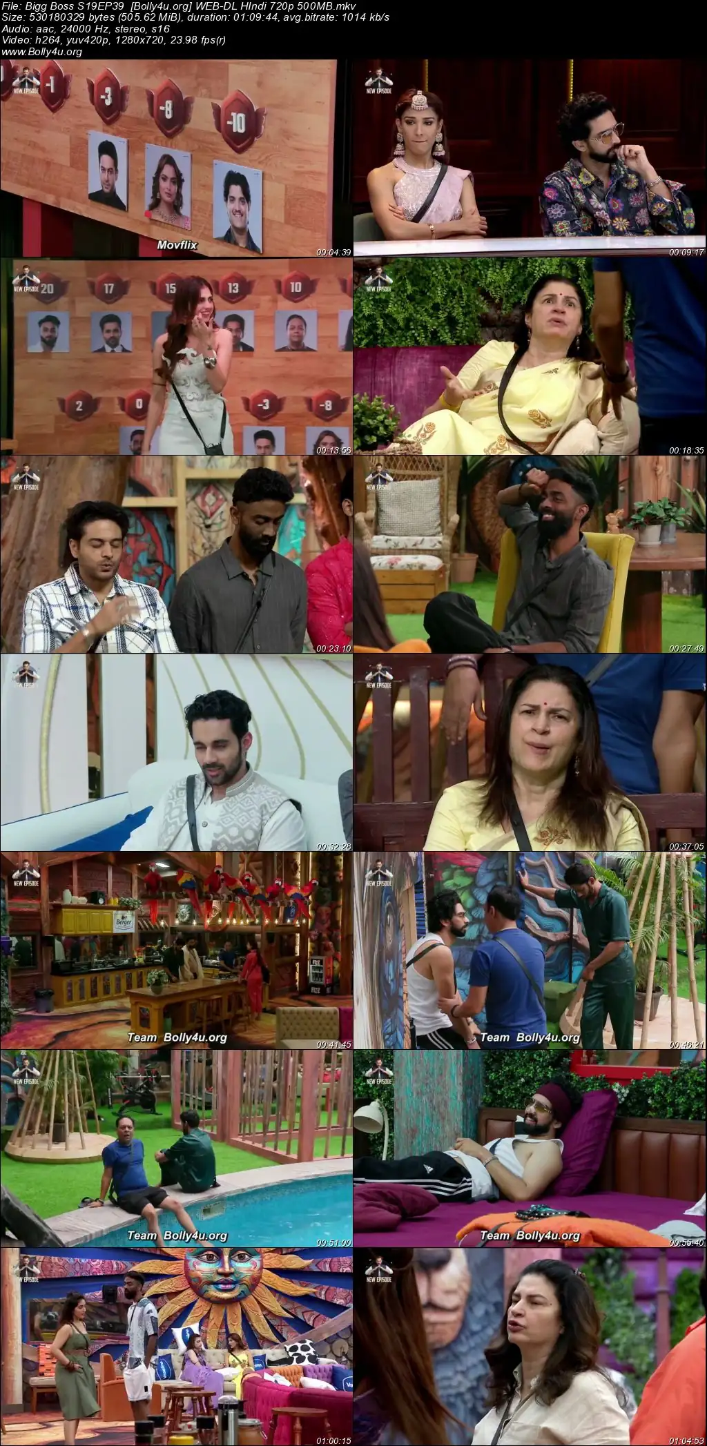 Bigg Boss 2025 WEB-DL Hindi S19EP39 Download 720p  480p
