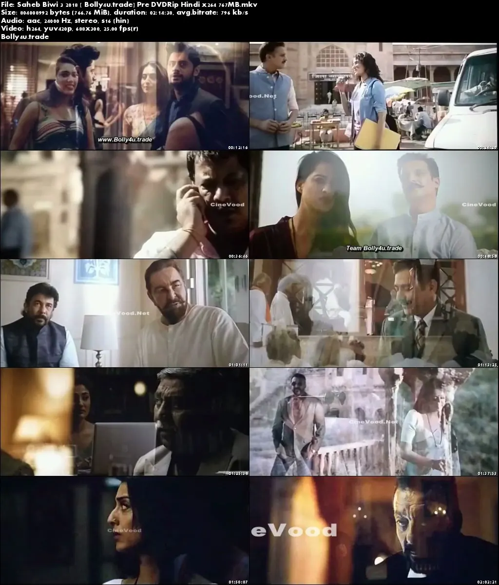 Saheb Biwi Aur Ganster 3 2018 Pre DVDRip 400Mb Full Hindi Movie Download 480p Saheb Biwi Aur Ganster 3 2018 Pre DVDRip 400Mb Full Hindi Movie Download 480p