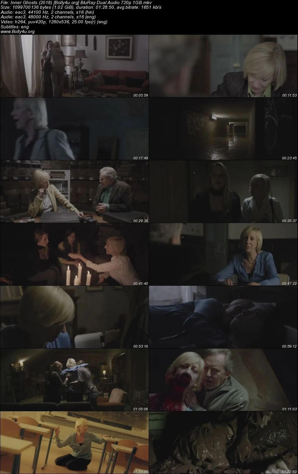 Inner Ghosts 2018 BluRay Hindi Dual Audio Full Movie Download 720p  480p