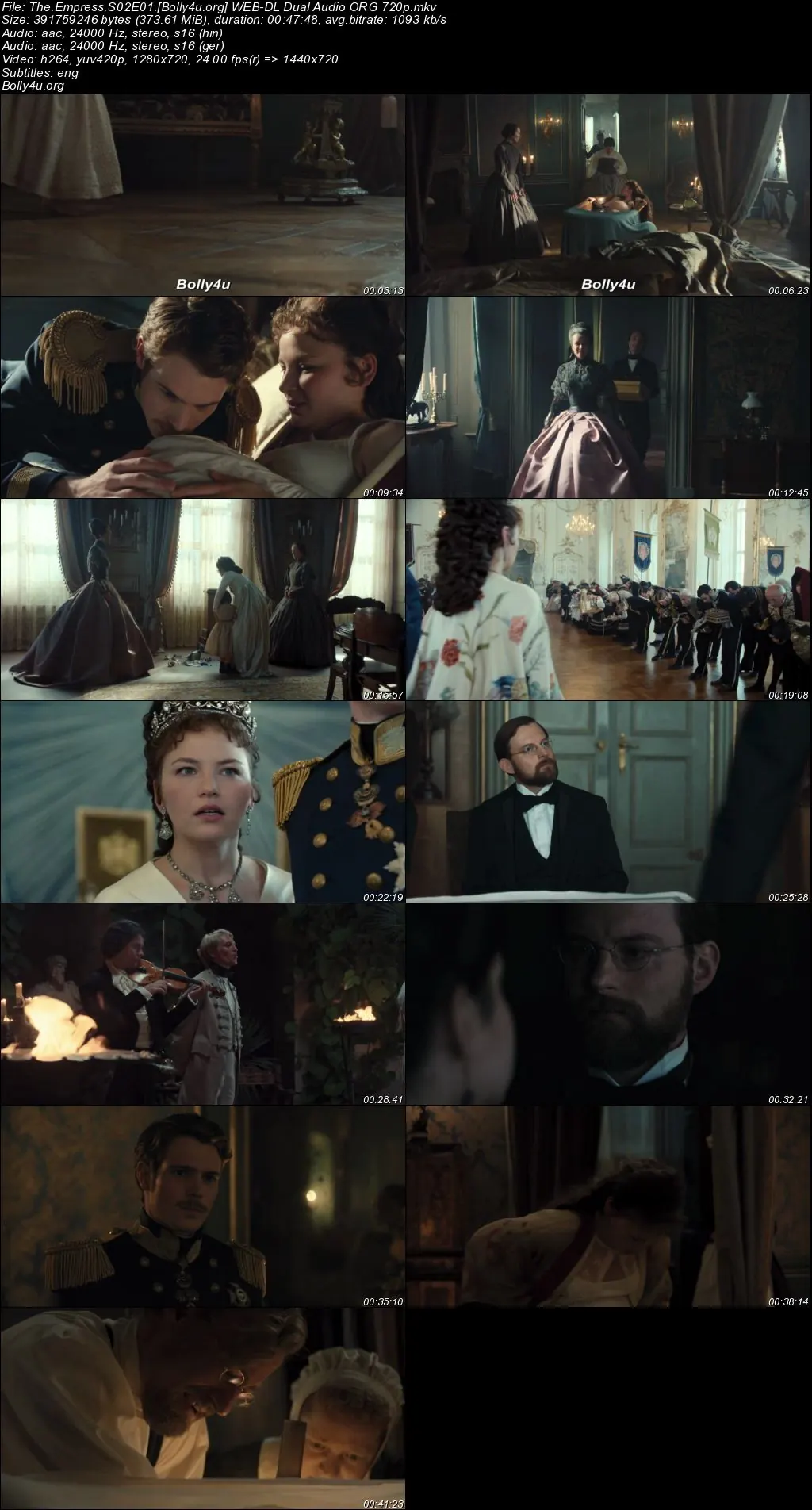 The Empress 2024 WEB-DL Hindi Dual Audio ORG S02 Complete Download 720p  480p
