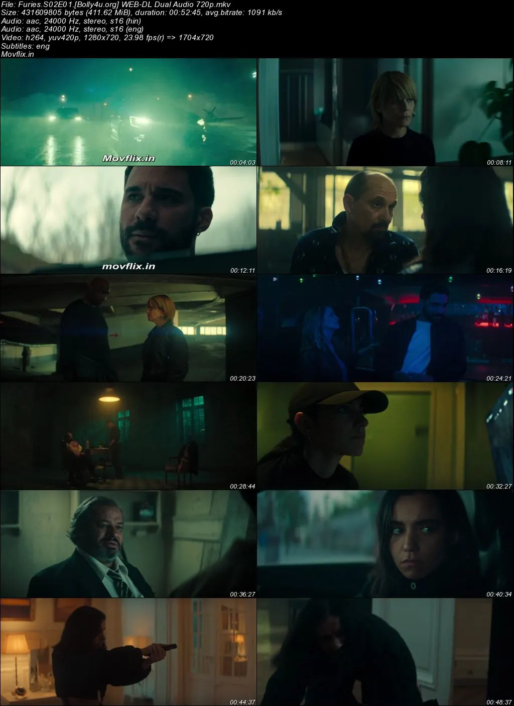 Furies 2026 WEB-DL Hindi Dual Audio ORG S02 Complete Download 720p  480p