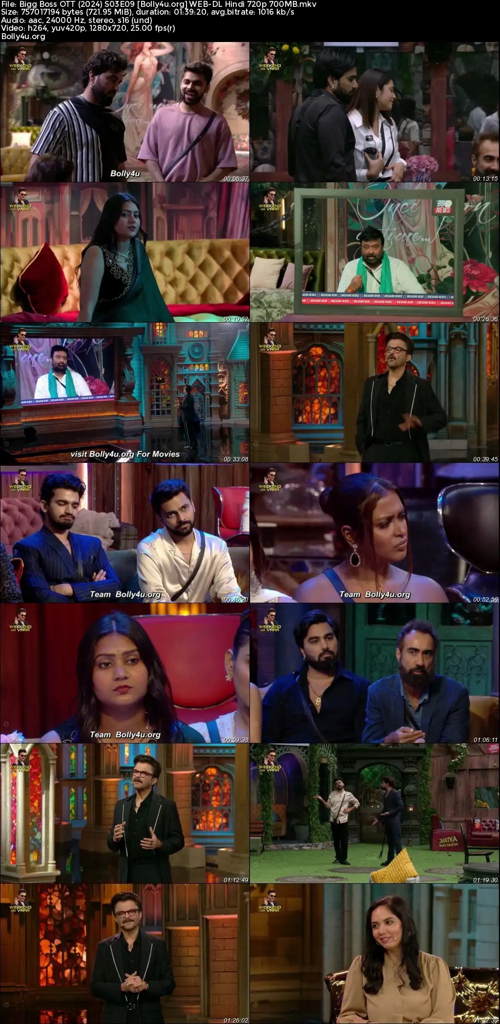 Bigg Boss OTT 2024 WEB-DL Hindi S03E09 720p 480p Download