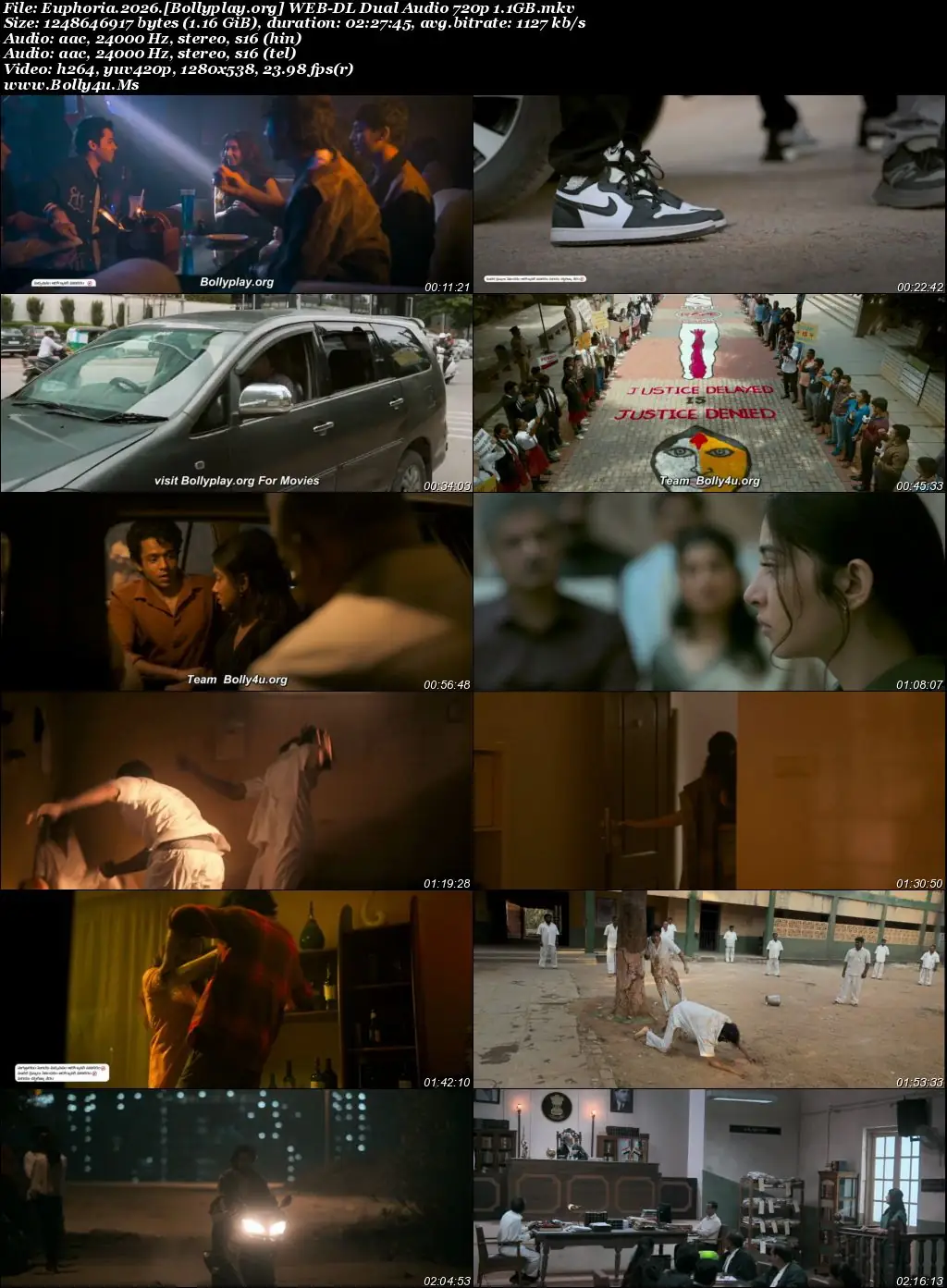 Euphoria 2026 WEB-DL UNCUT Hindi Dual Audio ORG Full Movie Download 1080p  720p  480p