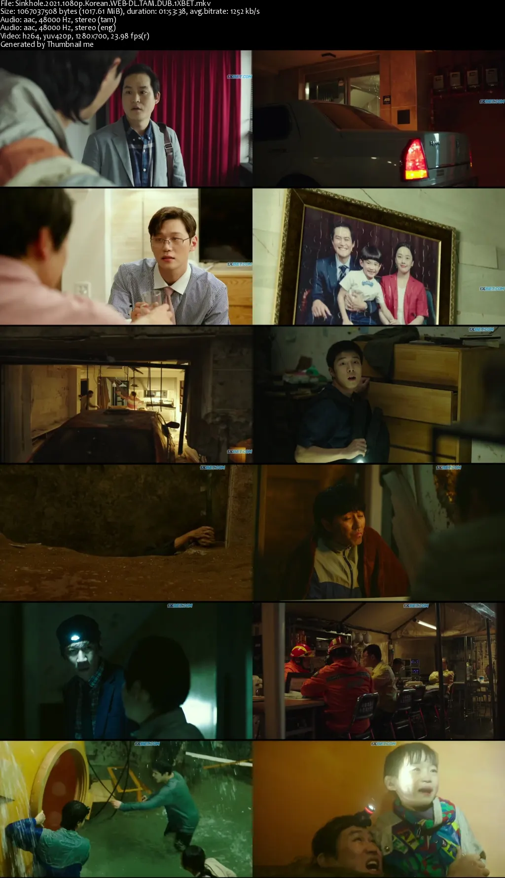 Sinkhole 2021 WEB-HD 1GB Tamil (Voice Over) Dual Audio 720p Download
