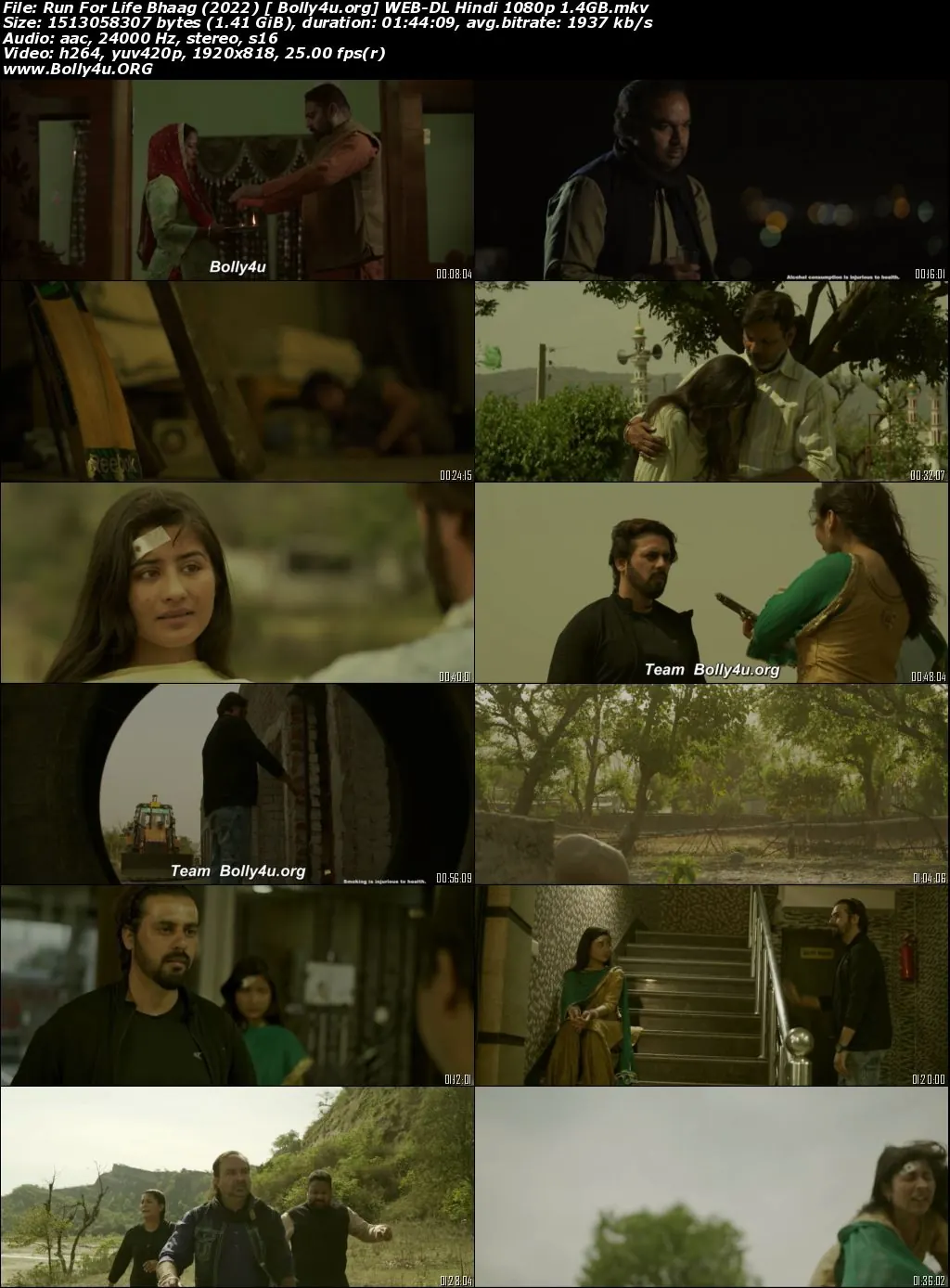 Run For Life Bhaag 2022 WEB-DL Hindi Full Movie Download 1080p  720p  480p