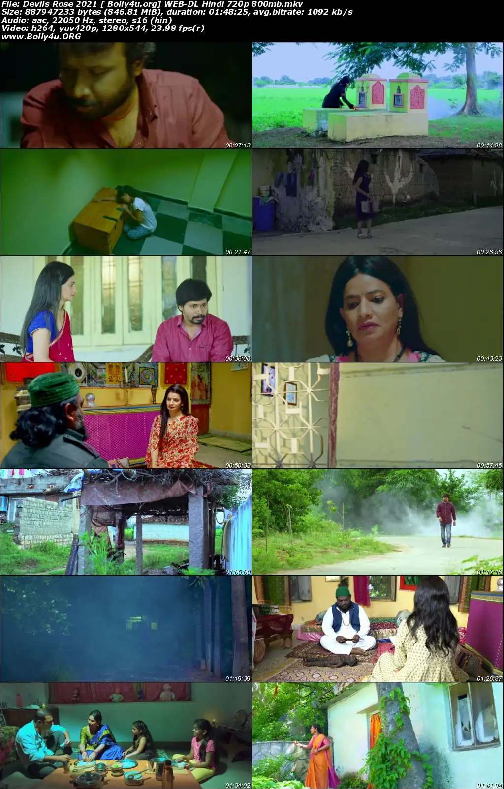Devils Rose 2021 WEB-DL 350Mb Hindi Movie Download 480p
