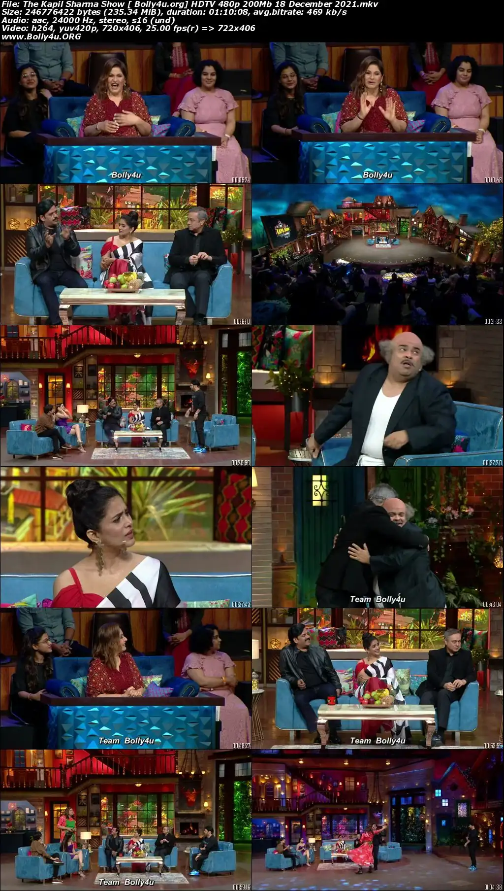 The Kapil Sharma Show HDTV 480p 200Mb 18 December 2021 Download