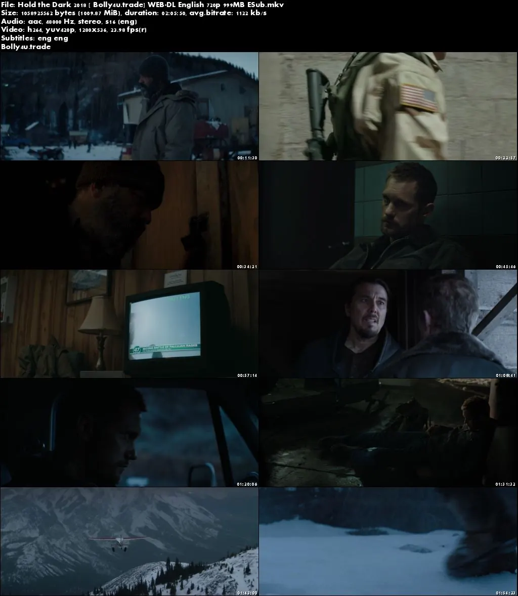 Hold the Dark 2018 WEB-DL 300Mb Full English Movie Download 480p ESub
