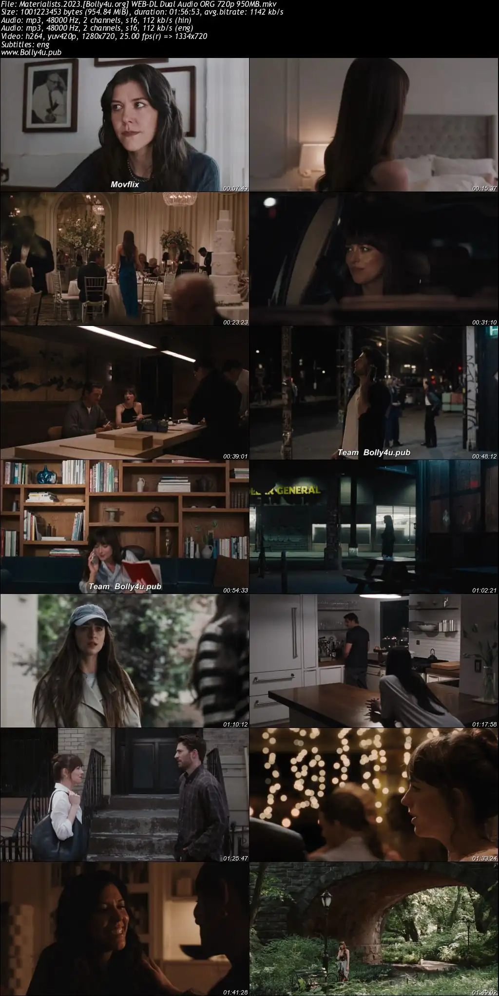 Materialists 2025 WEB-DL Hindi Dual Audio ORG Full Movie Download 1080p  720p  480p